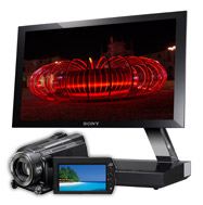 Produktbilder Sony O-LED und HD-Cam