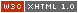 W3C validiertes XHTML 1.0